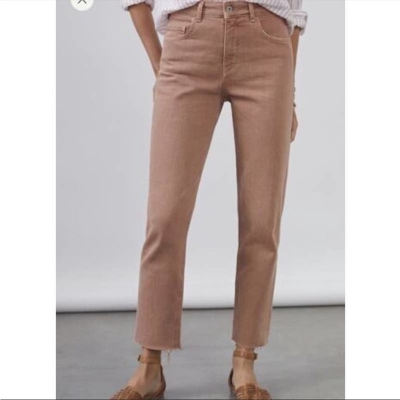 Anthropologie NWT  Pilcro The Vintage Straight Jeans Size 31 High Rise, $148 - Picture 2 of 16